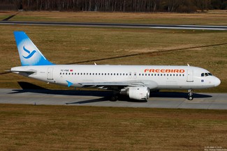 TC-FBE - Freebird Airlines - Airbus A320-212
