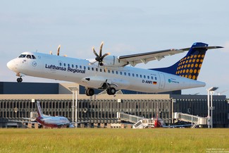 D-ANFI - Lufthansa Regional (Contact Air) - Arospatiale ATR-72