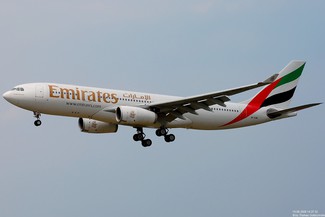 A6-EAM - Emirates - Airbus A330-243