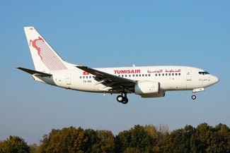 TS-IOQ - Tunisair - Boeing 737-6H3